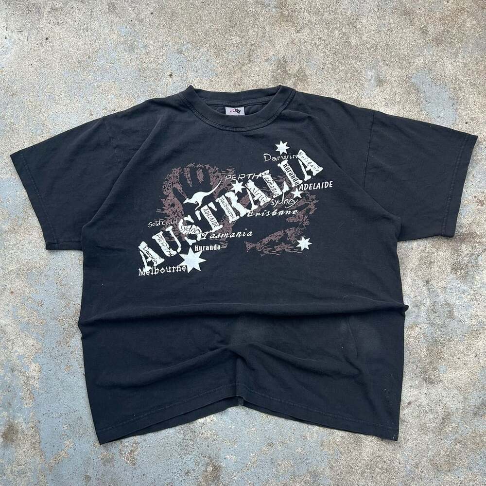 Vintage Australia Boxy Y2K Skater Shirt